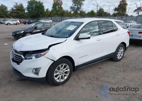 2018 Chevrolet Equinox Lt из США, поврежденный, VIN 3GNAXJEV8JL373213